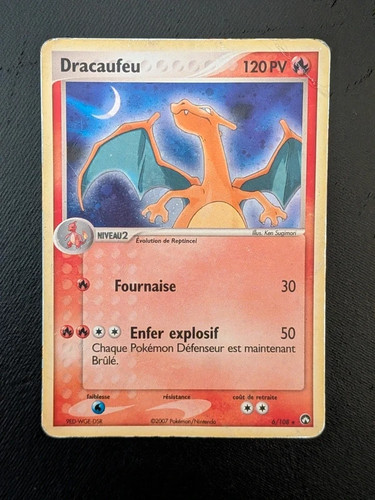 Carte pokémon dracaufeu - pokémon, :