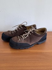 Paraboot Montana Shoes Brown Suede Vibram Sole Made in Spain Size 8