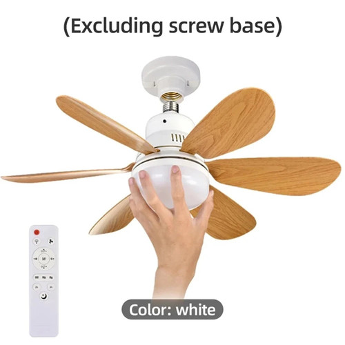 Ventilateur plafond bois - plafond, led