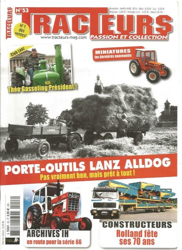 Tracteurs 53 - tracteurs, n°53
