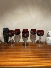 Lot de 6 verres à vin rouge