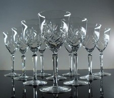 GRAND 10 VERRES A VIN ANCIENNE