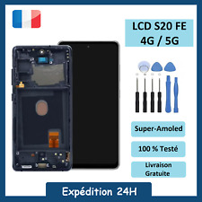 Écran LCD Oled Samsung Galaxy S20 FE 4G / 5G Avec Châssis Complet + Outils