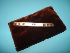 PINCE A CRAVATE Vintage  Métal Doré et Nacre