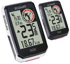 Sigma GPS Compteur De Vélo ROX 2.0 Monté Sur Le Guidon Prêt Pour E-Bike Komoot