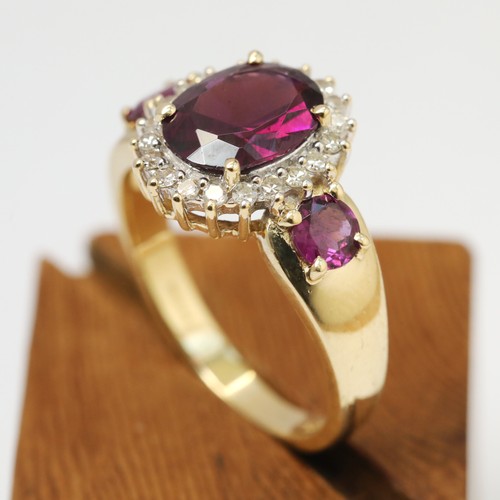 Bague solitaire 9ct - solitaire, jaune