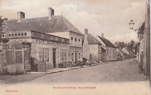 Houdainville rue principale - houdainville,,