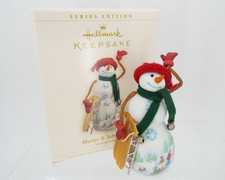 Hallmark Keepsake Ornament Bluster B. Toboggan Snowtop Lodge 2006