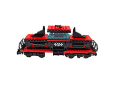 Lego® train 9V chemin de fer voie ferrée 4565 locomotive de fret rouge avec mote