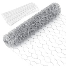 40cm X 7m Grillage a Poule, Grillage Métallique À Mailles Fines, Grillage Hex...