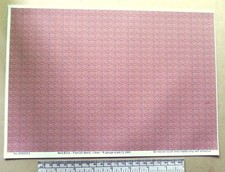 Planche d'autocollants brique