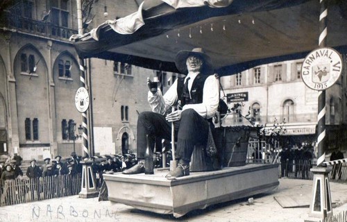 Cpa narbonne carte - 11,