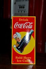 Plaque émaillée COCA-COLA drink boisson enamel sign emailschild