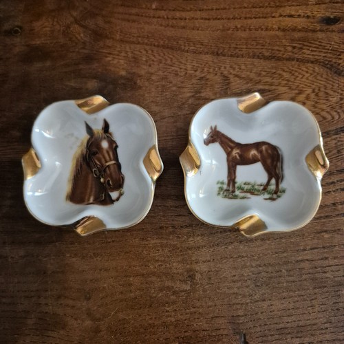 Lot cendriers porcelaine - cendriers,