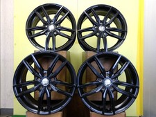 H2702 Used 4 Pieces Kelleners Sports Jr Gf5 17 X 7J 54 5H 112 Matte Black Mini F