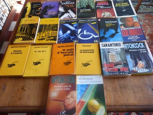 Lot policiers thrillers - policiers,