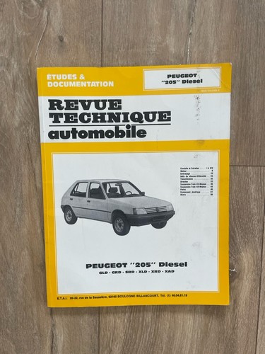 Revue technique automobile - technique,