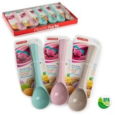 X Ensemble De 12 Pièces Cuillère Portionneuse Glace En Plastique Coloré HMJ