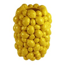 Vase Jaune Stylée Fait Main