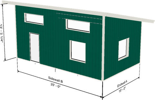 Prefab metal home kit - home, kit-