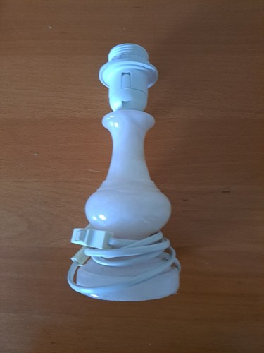 Lampe marbre rose chevet - marbre,