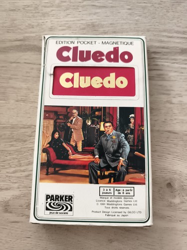 Jeu cluedo vintage parker - jeu,