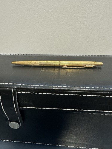 Stylo bille parker plaqué - parker, or