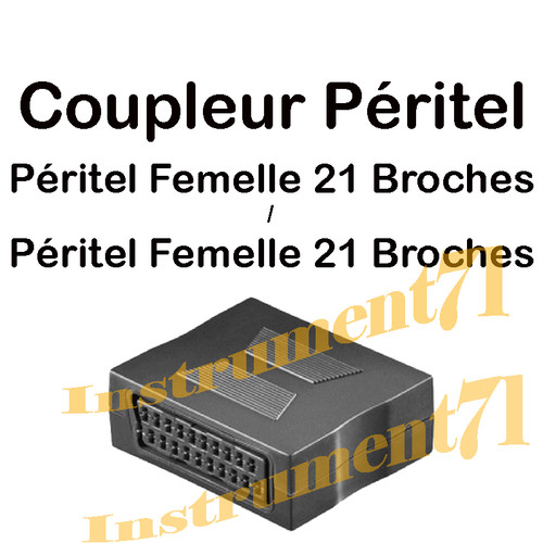 Adaptateur peritel femelle - adaptateur,