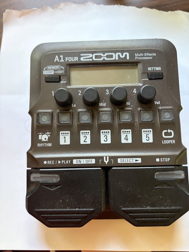 Zoom four acoustic - zoom,