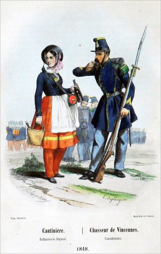 Cantinière armée - de, l'armÉe