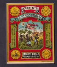 Ancienne étiquette Chicorée