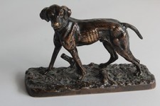 Bronze animalier Chien de chasse Pierre Jules Mène (64410)