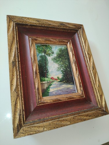 Tableau huile sur - , –