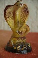 Vintage Beautiful Porcelain Figurine Cobra