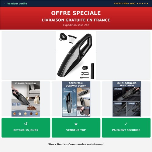 Aspirateur main sans fil - aspirateur,