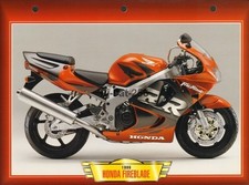 Fiche Moto : HONDA CBR 900 RR