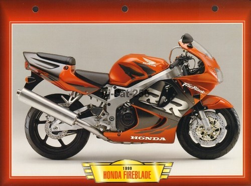 Fiche moto honda cbr 900 - fiche, :