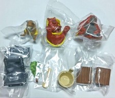 Figurine Gashapon Animal Sauna 2 capsules jouet set complet