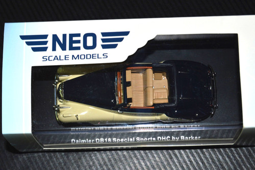 Daimler db18 barker cabriolet - daimler,