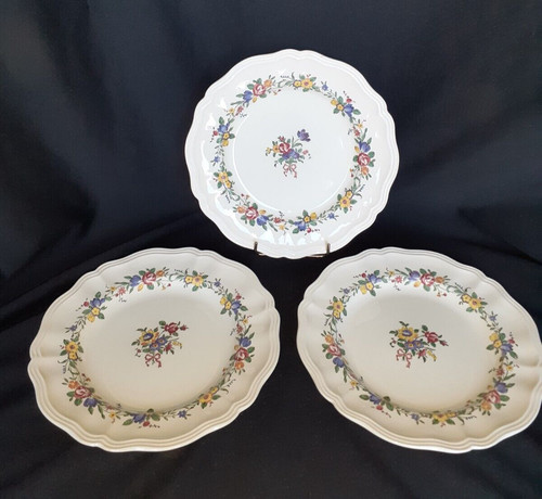 Assiettes plates faience - 3, en