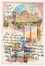 Ak Berlin 1899 Reichstag
