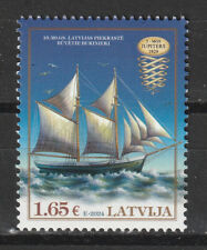 LETTONIE / LATVIA 2024 - Bateau "Goélette Gaff Jupiter" -  Neuf**/MNH
