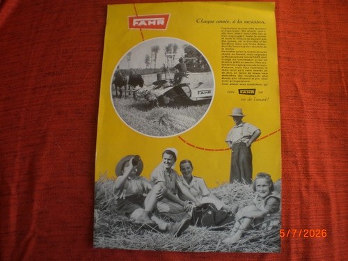 Ancienne brochure - ancienne,