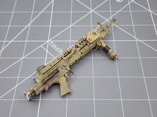 BAM 1/6 Scale M249s PARA LMG Cerakote Snake Skin Camo