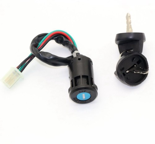 Wire ignition key - wire, barrel