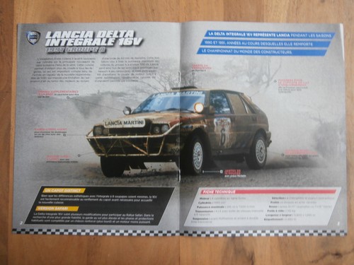Fascicule seul lancia delta - seul,