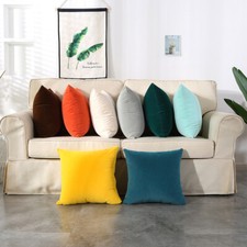 2pcs Jeté de Lit Taie Velours