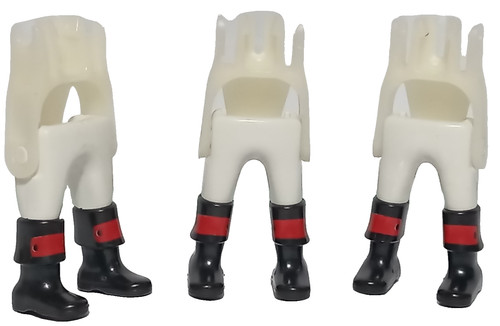 Playmobil jambes blanches - x3,