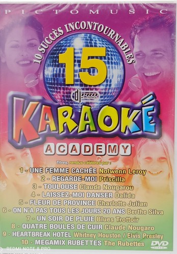 Dvd karaoke academy - karaoke,