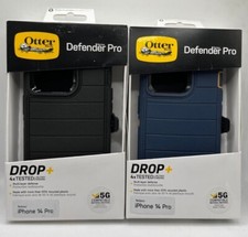 OtterBox Defender Series Pro Case With Holster for iPhone 14 Pro (6.1") - Black